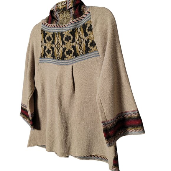 Stetson Womens Boho Western Tribal Aztec Lambswool Southwest Cardigan Small - Picture 5 of 7